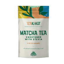Load image into Gallery viewer, Matcha Green Tea Powder Sweetened With Stevia 4oz