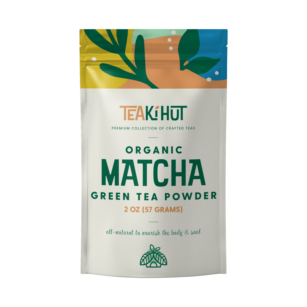 TEAki Hut Matcha Green Tea Powder 2oz