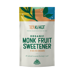 TEAki Hut Organic Monk Fruit Sweetener, 4oz