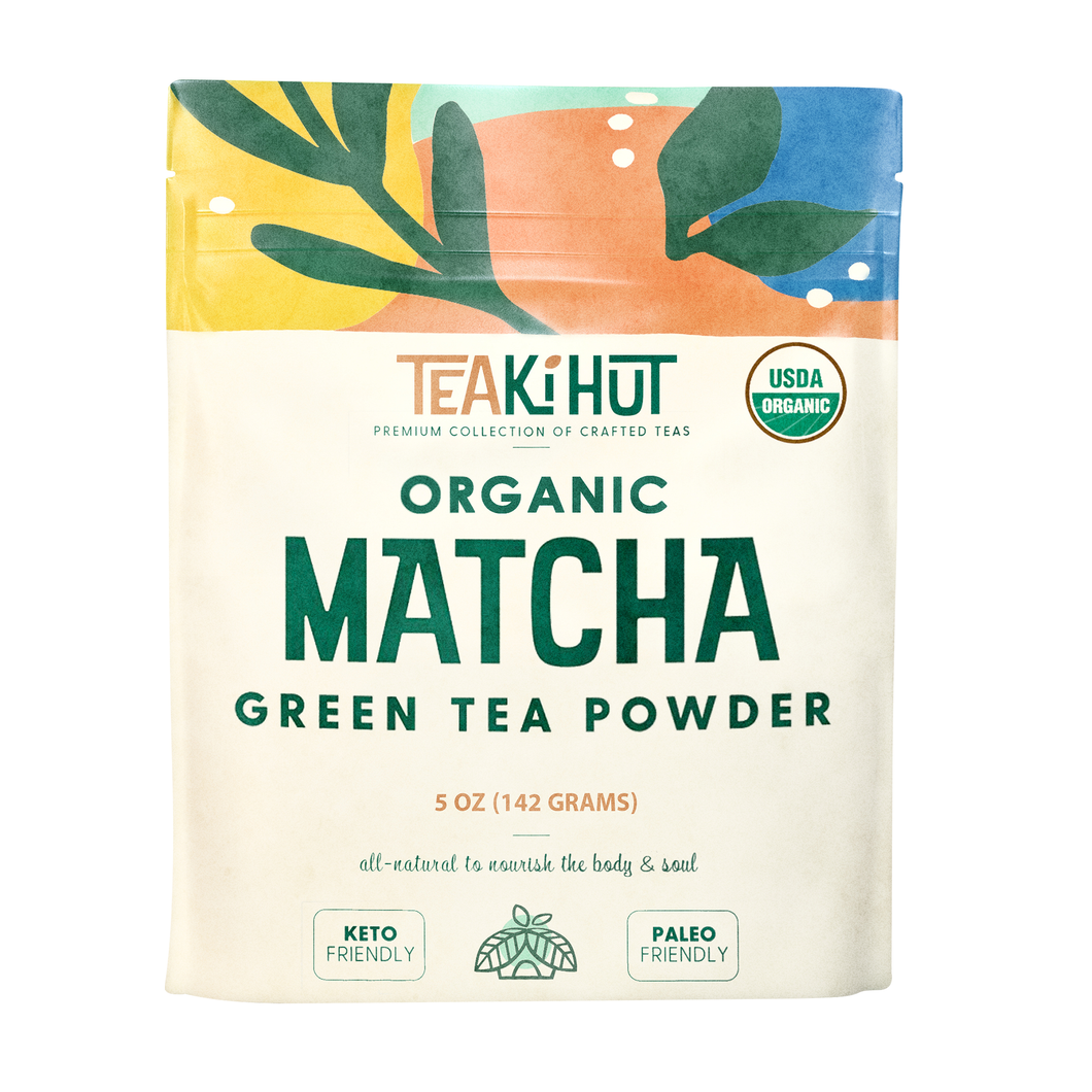 TEAki Hut Matcha Green Tea Powder, 5oz